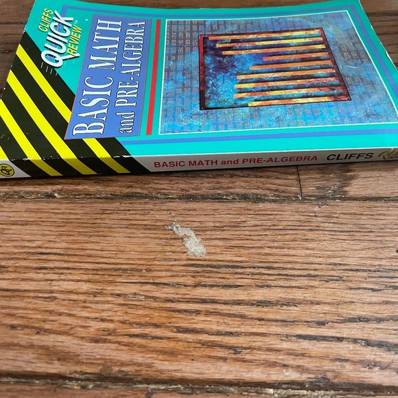 Cliffs Quick Review Basic Math & Pre-Algebra Softback Book - Picture 3 of 3